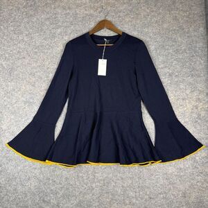 COS Navy Blue Tunic with Yellow Trim